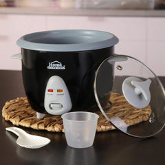 Olla Arrocera 1 Litro Color Negra Home Elements