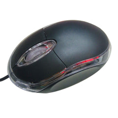 Mouse Óptico alámbrico con luces LED Precisión y Comodidad