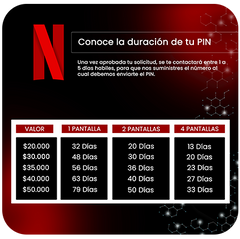 Bono Netflix $50.000