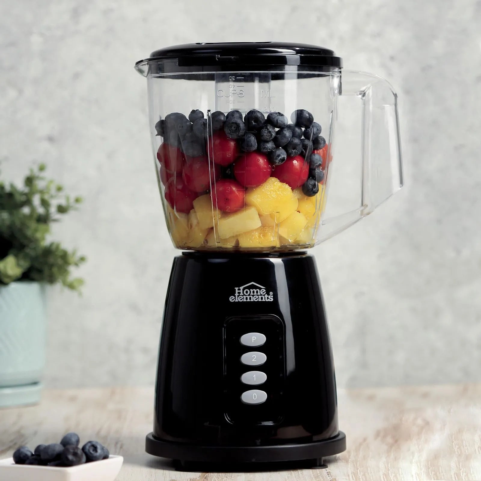LICUADORA JARRA PLASTICA COMPACT MIX  450W HEBL209N