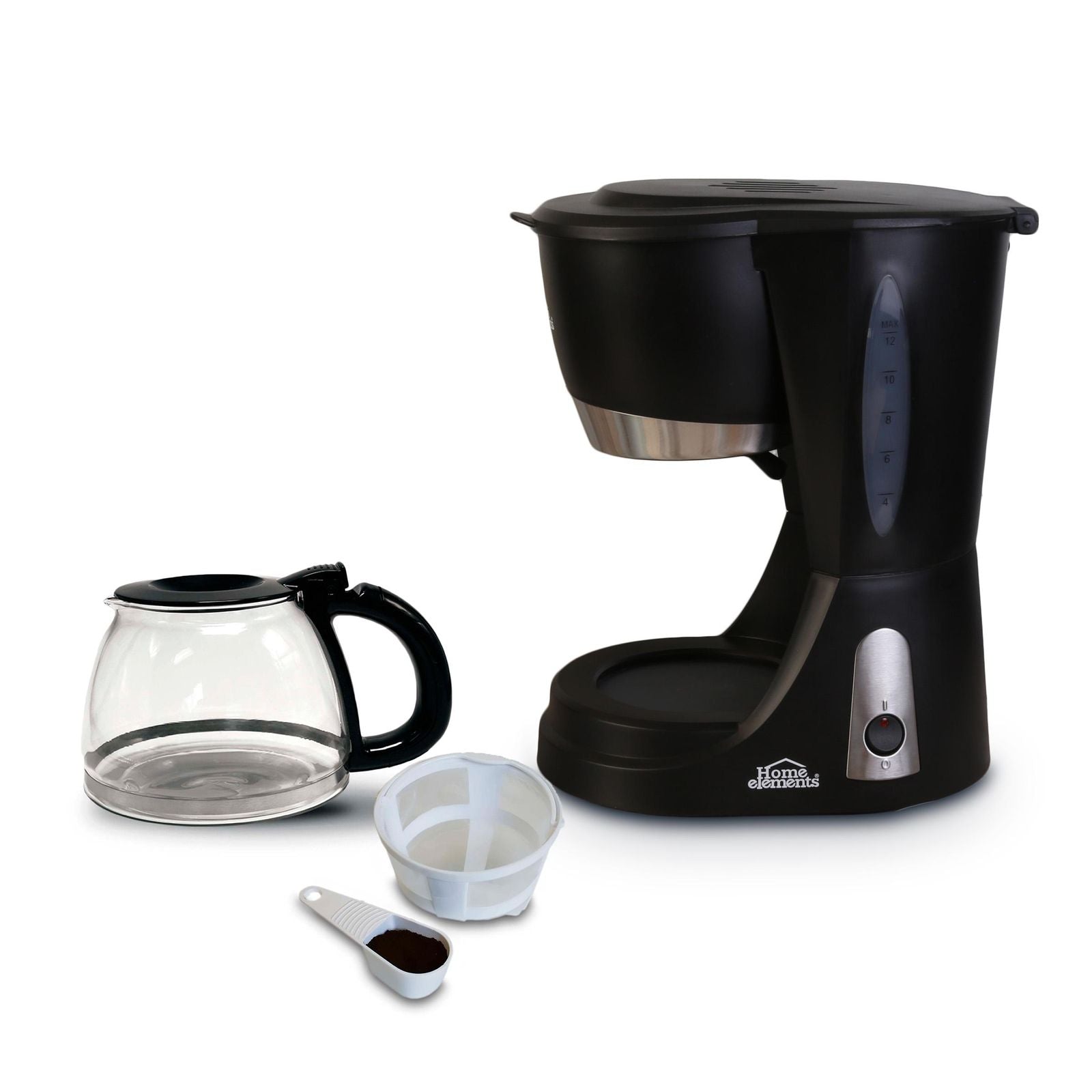 CAFETERA ELECTRICA 12 TAZAS MOD HE-7031A HOME ELEMENTS