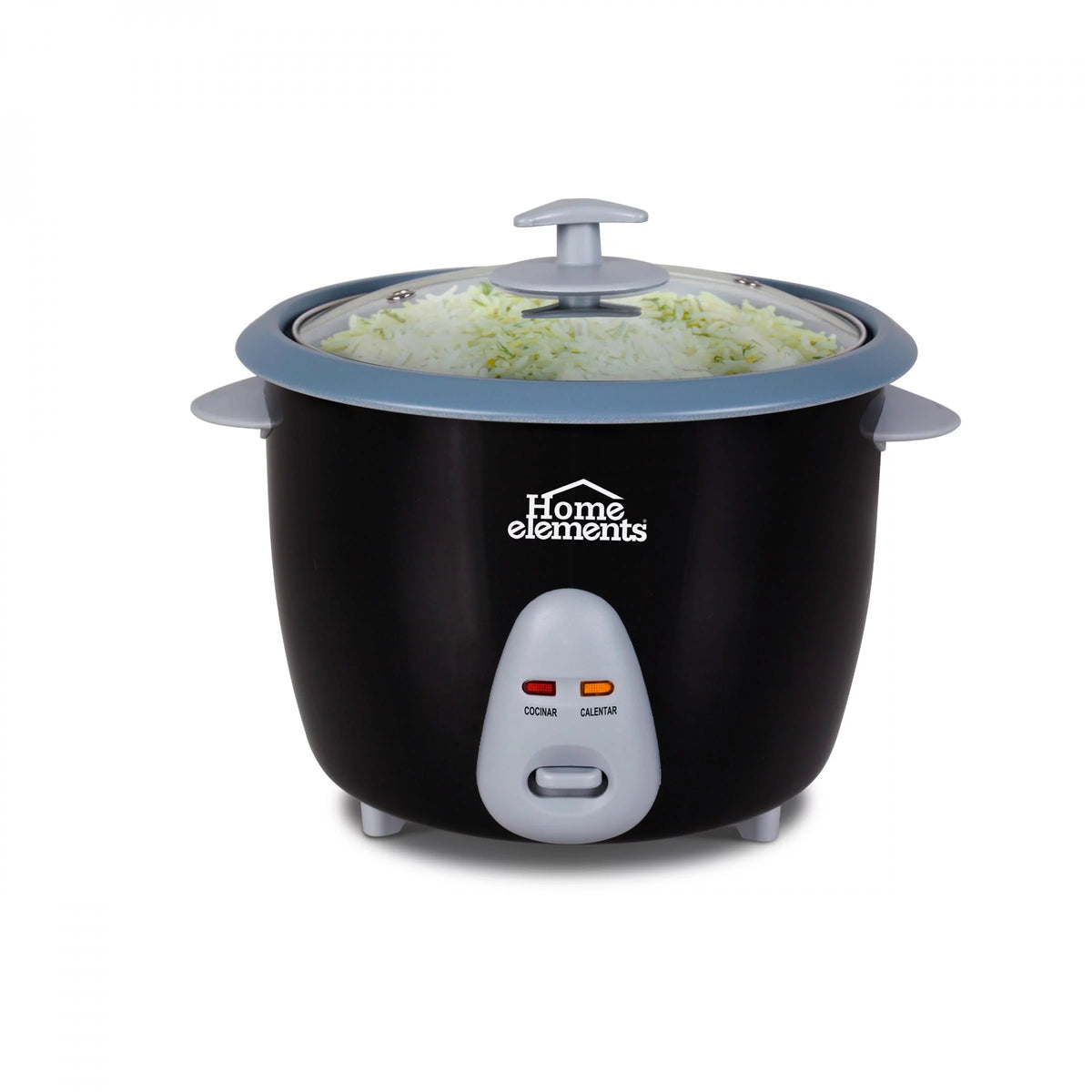 Olla Arrocera 1 Litro Color Negra Home Elements