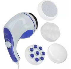 Masajeador eléctrico reductor corporal 4 cabezales intercambiables relaxtone