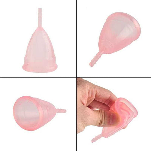 Copa menstrual hipoalergénica de silicona médica