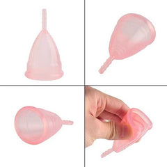 Copa menstrual hipoalergénica de silicona médica
