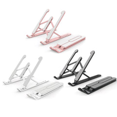 Base soporte para computador tablet celular retráctil antideslizante