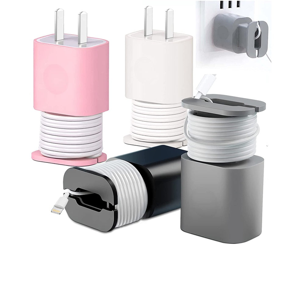 Funda protector de cargador para IPhone de silicona