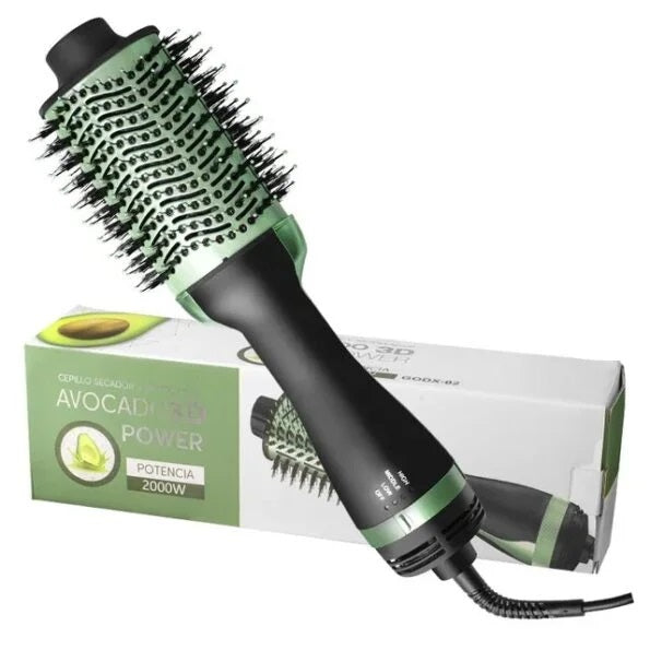 Combo aguacate plancha Remington original + cepillo secador