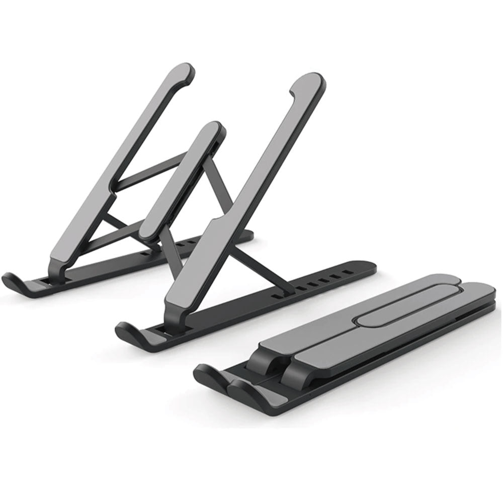 Base soporte para computador tablet celular retráctil antideslizante