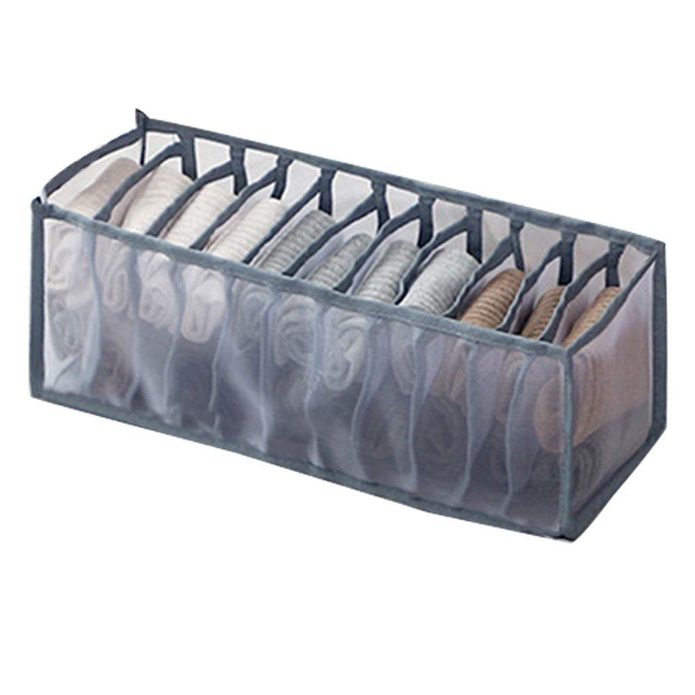 Organizadores de ropa x3 plegables divisiones ahorrador