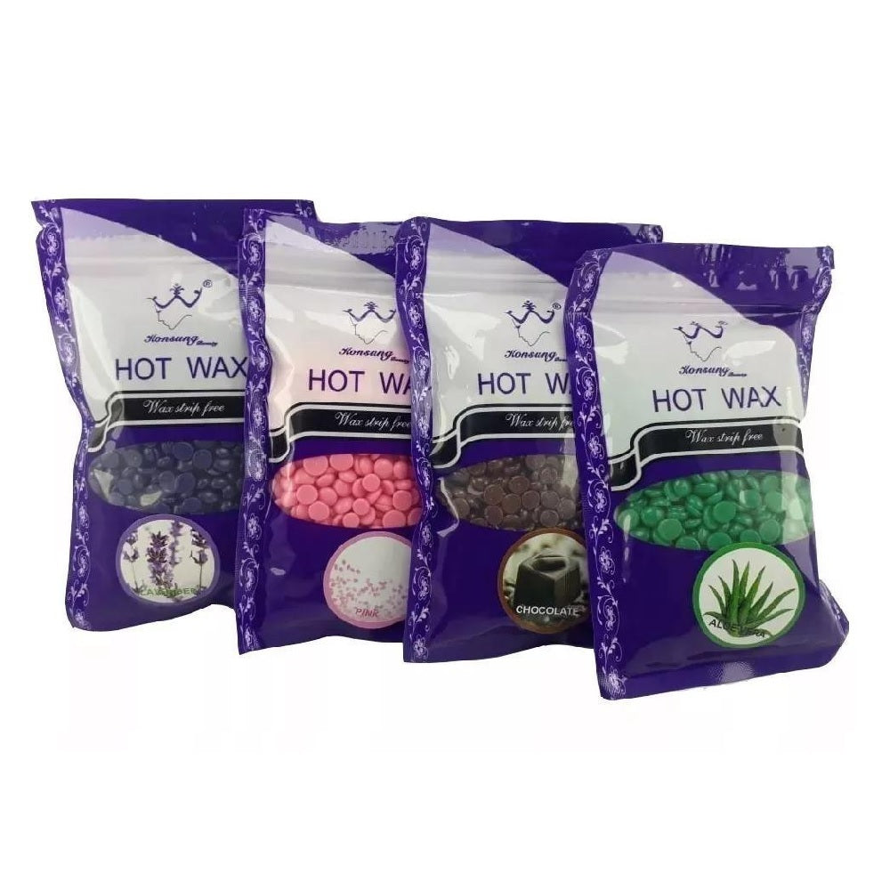 Paquete de cera en perlas depilatoria 100gr