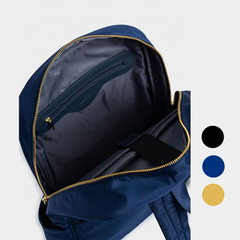 Morral grande funcional 2 en 1 Broni Nappa cierre dorado
