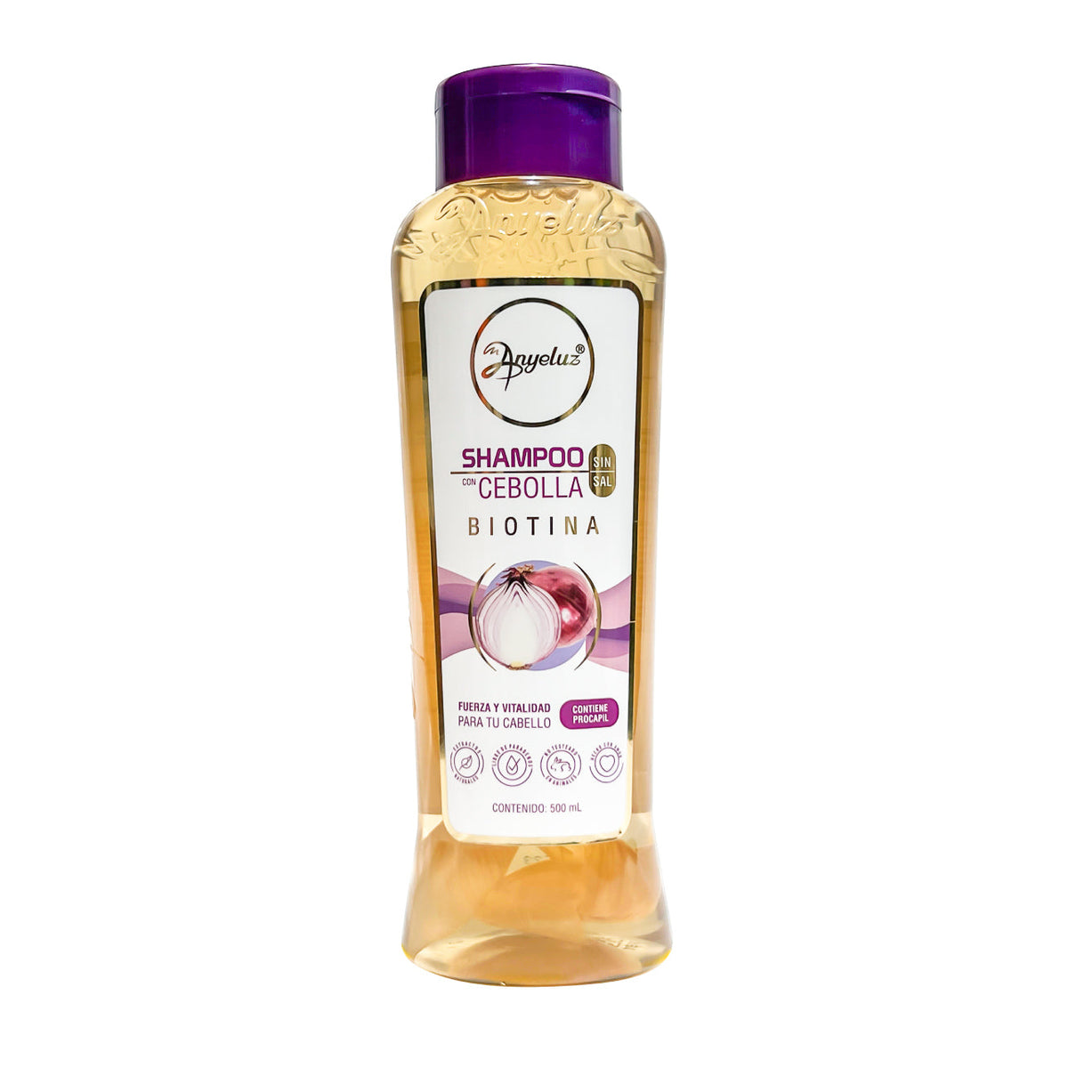 Shampoo Con Cebolla Anyeluz X 500Ml