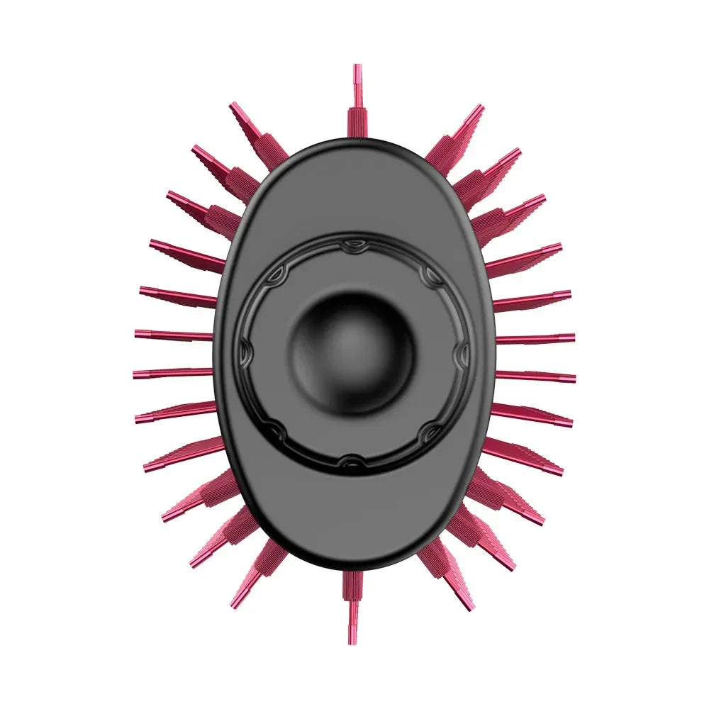 Cepillo Gama Glamour Pink Brush 3D Blanco con Rosado