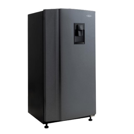 Nevera Haceb Frost Una Puerta 213 Litros N220 Dispensador De agua Titanio