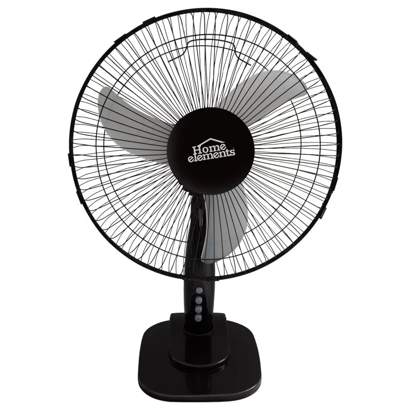 Ventilador Pedestal Negro 16 Hecrsf-16Bin 3 En 1 