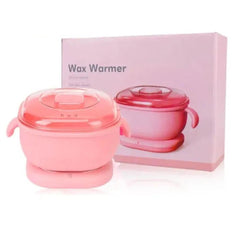 Olla Calentador de Cera Silicona Plegable Máquina de Depilación Eléctrica - Rosa