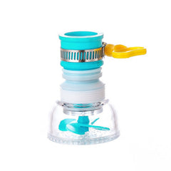 Filtro purificador y ahorrador de agua expandible para grifo